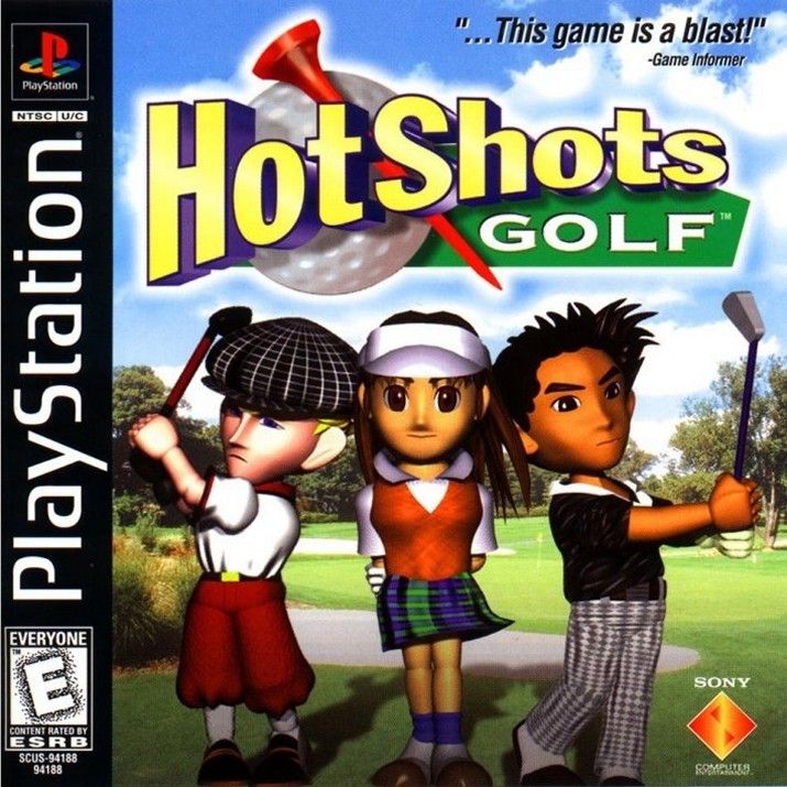 Hot Shots Golf box art for Playstation